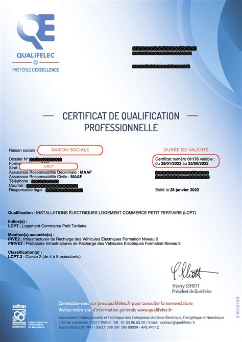 Qualifications professionnelles BTP