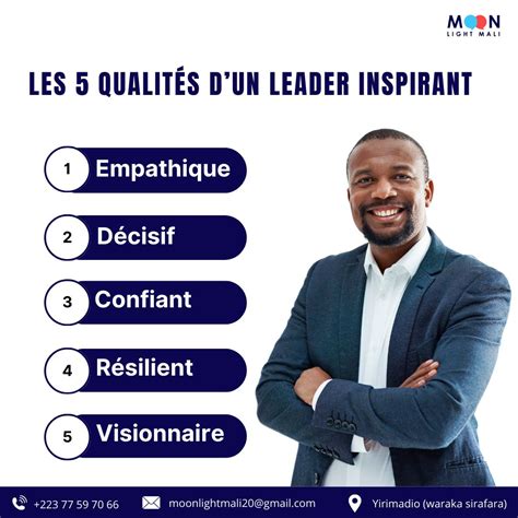 Qualités essentielles d'un leader