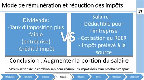 Rémunération vs Réinvestissement