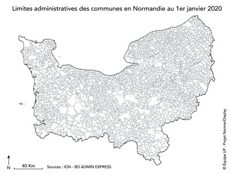 Répartition de la population en Normandie