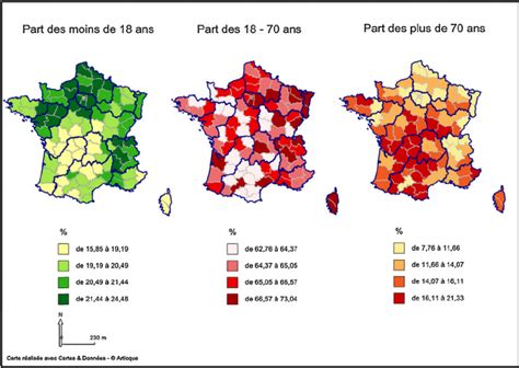 Répartition de la population par âge