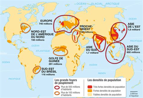Répartition géographique de la microfinance