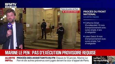 Réquisitions du parquet