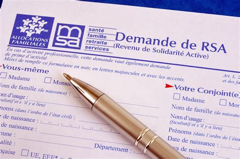 RSA : Revenu de Solidarité Active