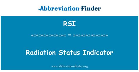 Radiation RSI