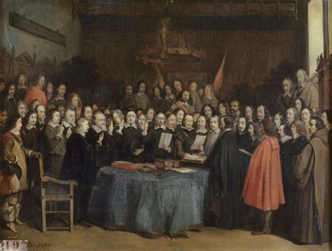 Ratification du traité de Münster
