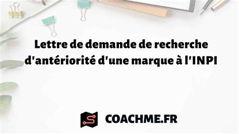 Recherche d'antériorité à l'INPI