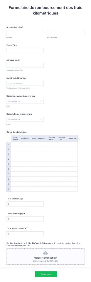 Remboursement des frais pour les dirigeants