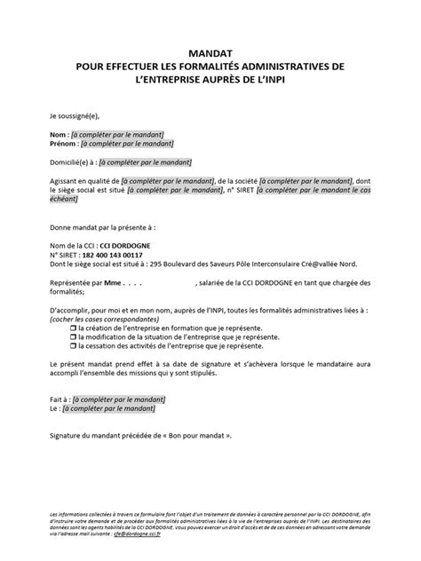 Renouvellement Mandat Gérant SARL