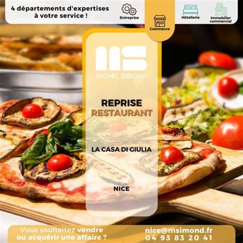 Reprise d'un restaurant