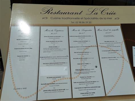 Restaurant La Criée