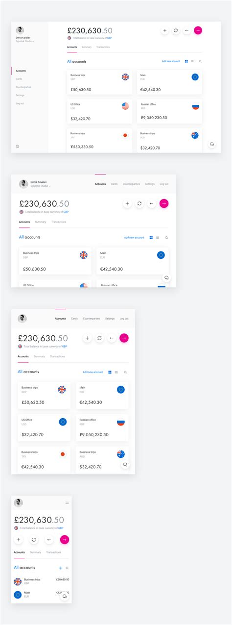 Revolut Business Interface