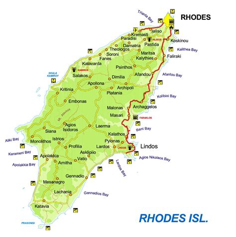Routes de Rhodes