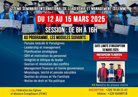 Séminaire de leadership
