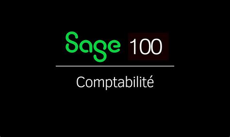 Sage 100 Comptabilité