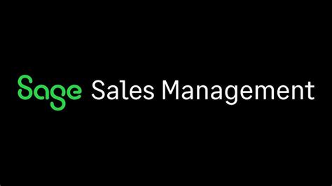 Sage Sales Management