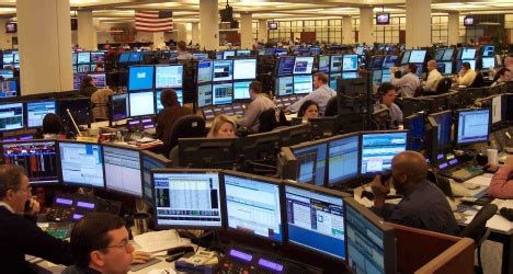 Salle de marché finance