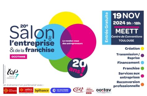 Salon de l'Entreprise et de la Franchise Occitanie