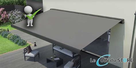 Schéma d'un store banne