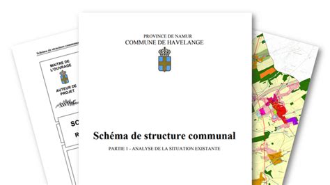 Schéma d'une commune