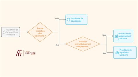Schéma de la procédure collective simplifiée