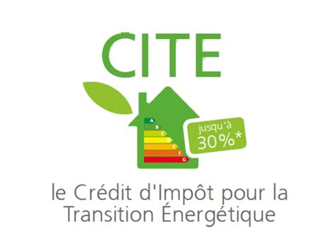 Schéma du crédit d'impôt pour la transition énergétique