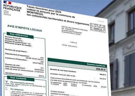 Schéma explicatif des impôts locaux