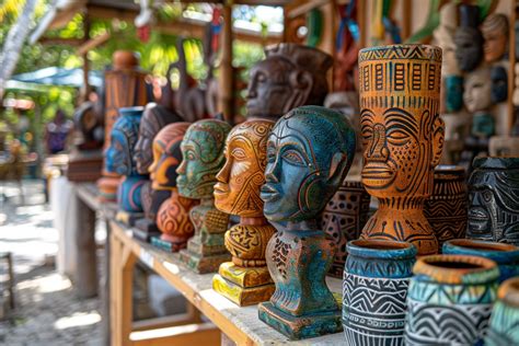 Sculptures et artisanat local de Nouvelle-Calédonie
