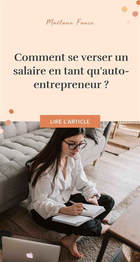 Se verser un salaire en tant qu'auto-entrepreneur