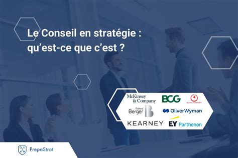 Secteur du conseil en stratégie
