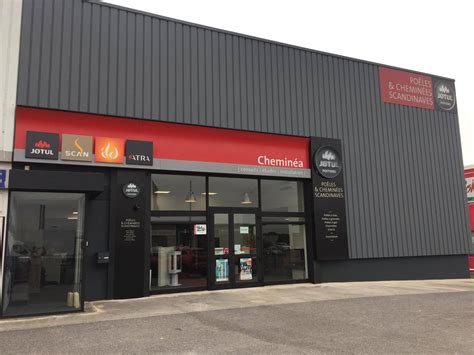 Showroom de Cheminées Guilbaud à Niort