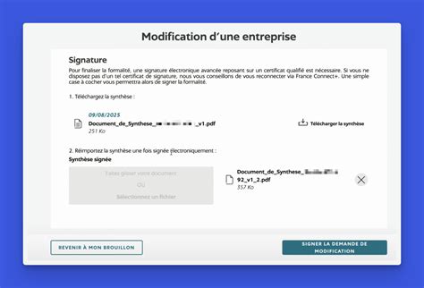 Signature électronique INPI
