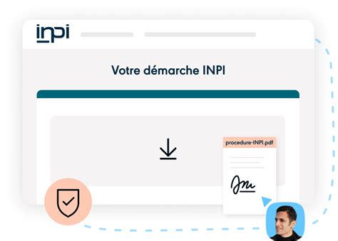 Signature électronique et INPI