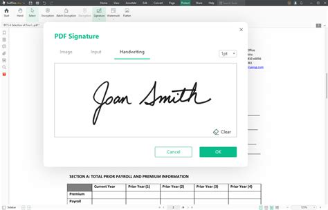 Signature Electronique
