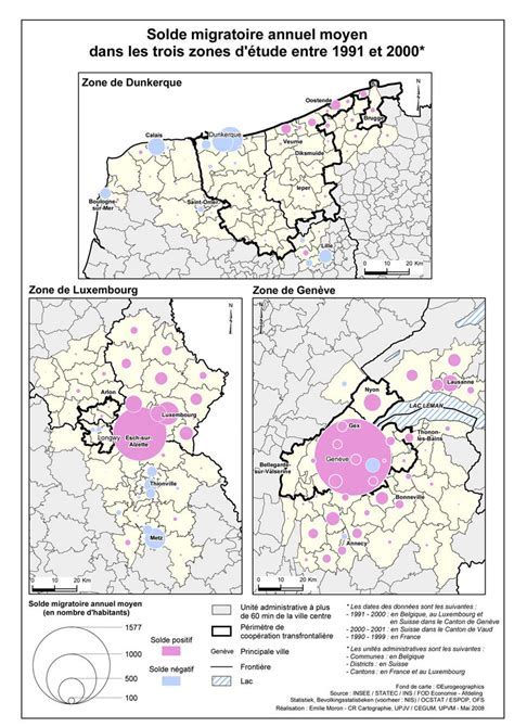 Solde migratoire entre les zones rurales et urbaines