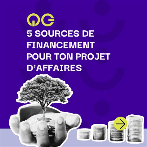 Sources de financement pour un projet
