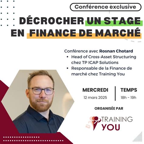 Stage en finance de marché