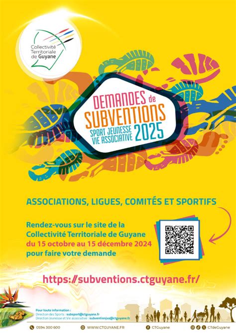 Subvention Jeunesse et Sport