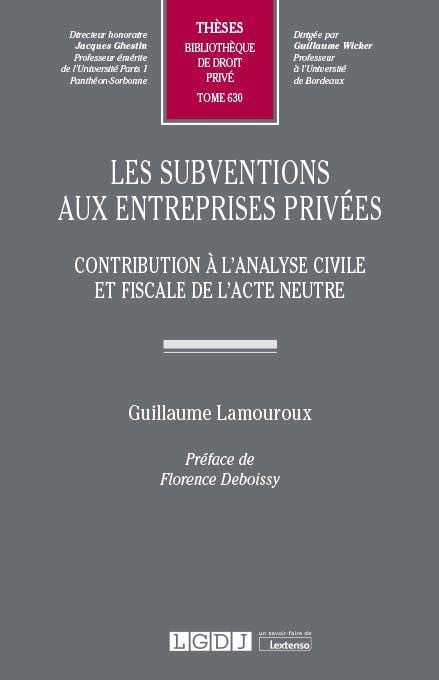 Subventions Privées