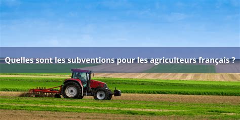 Subventions agricoles France