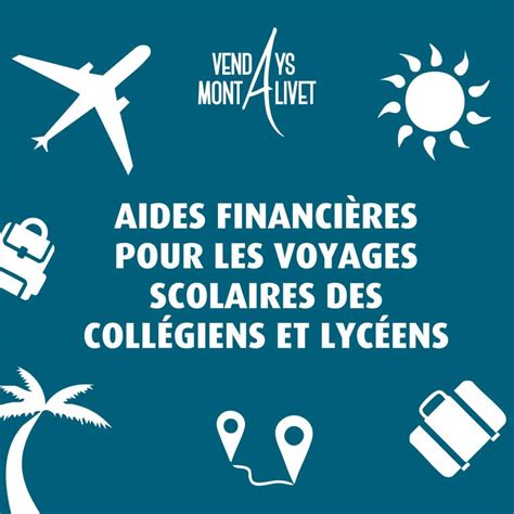 Subventions et aides financières pour voyages scolaires