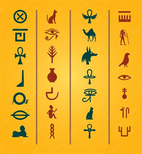Symboles égyptiens