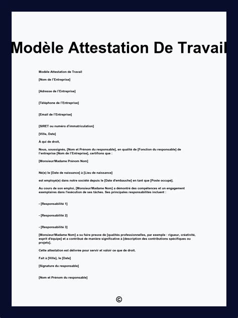 Télécharger Attestation