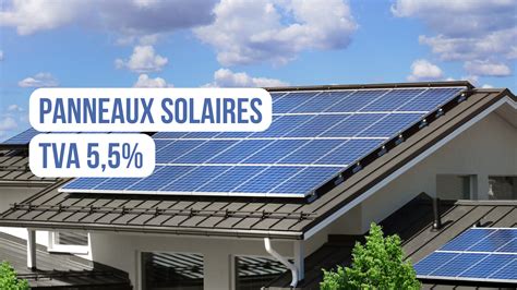 TVA et panneaux photovoltaïques