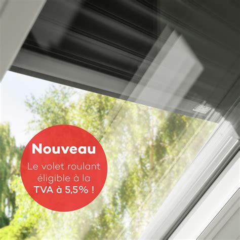 TVA réduite pour volets roulants