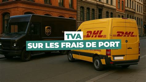 TVA sur frais de port