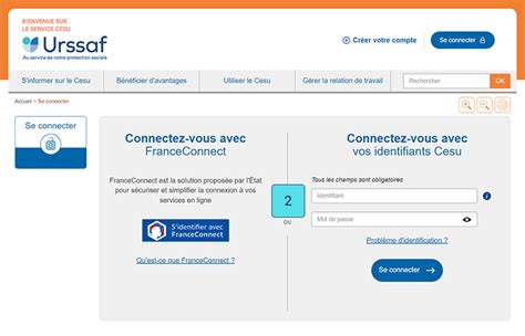 Tableau de bord application URSSAF