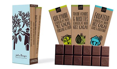 Tablettes de chocolat Jeff de Bruges