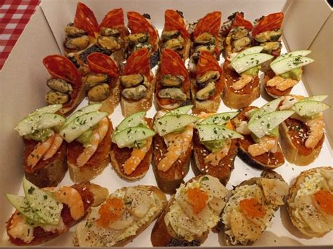 Tartines variées