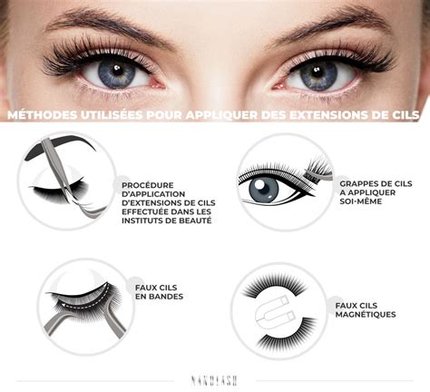 Techniques d'extension de cils